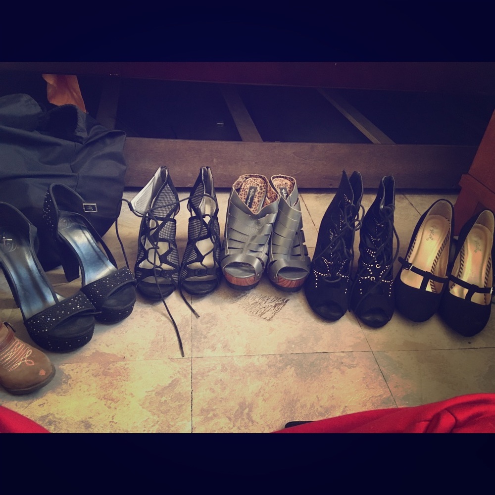 High heels